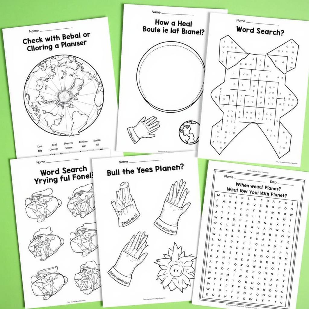 earth-day-activity-sheets-for-kids|Earth Day Activity Sheets for Kids to Learn About Sustainability