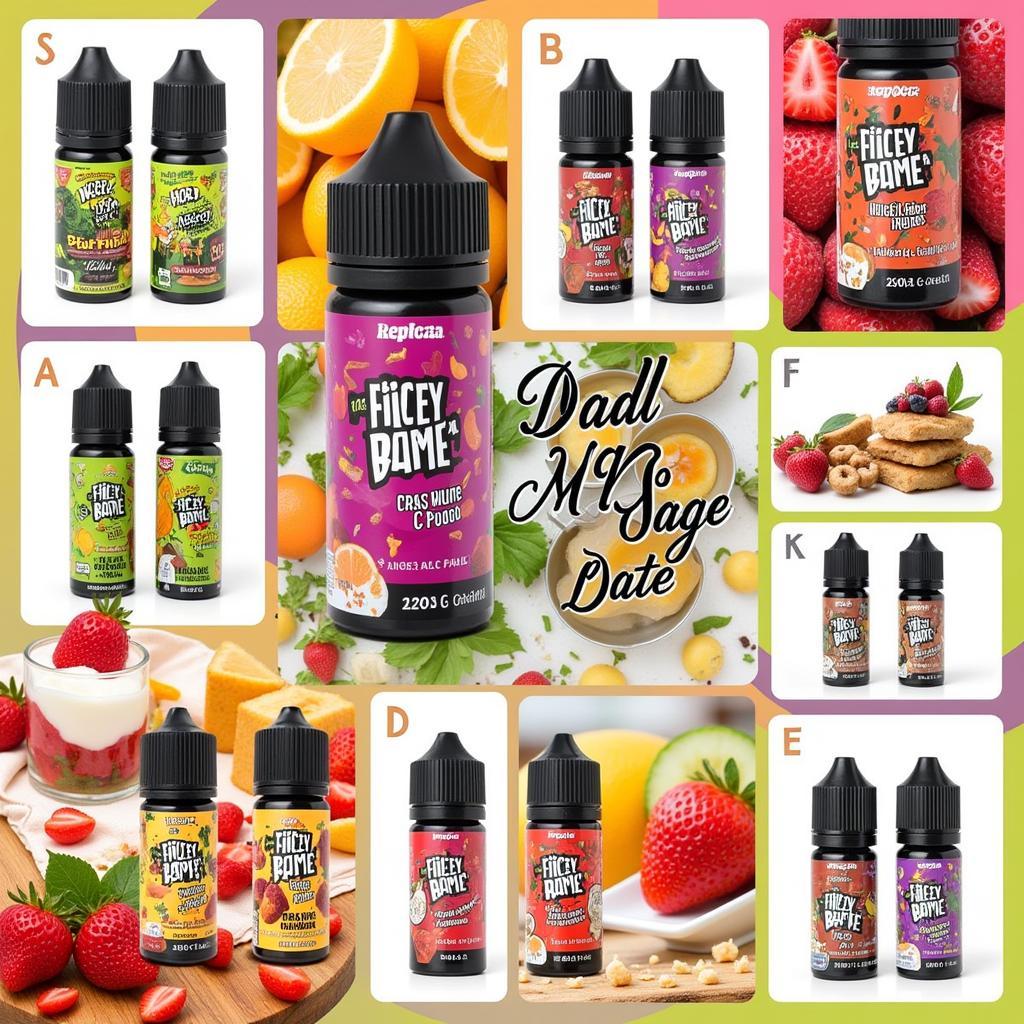 E-Juice Flavor Variety