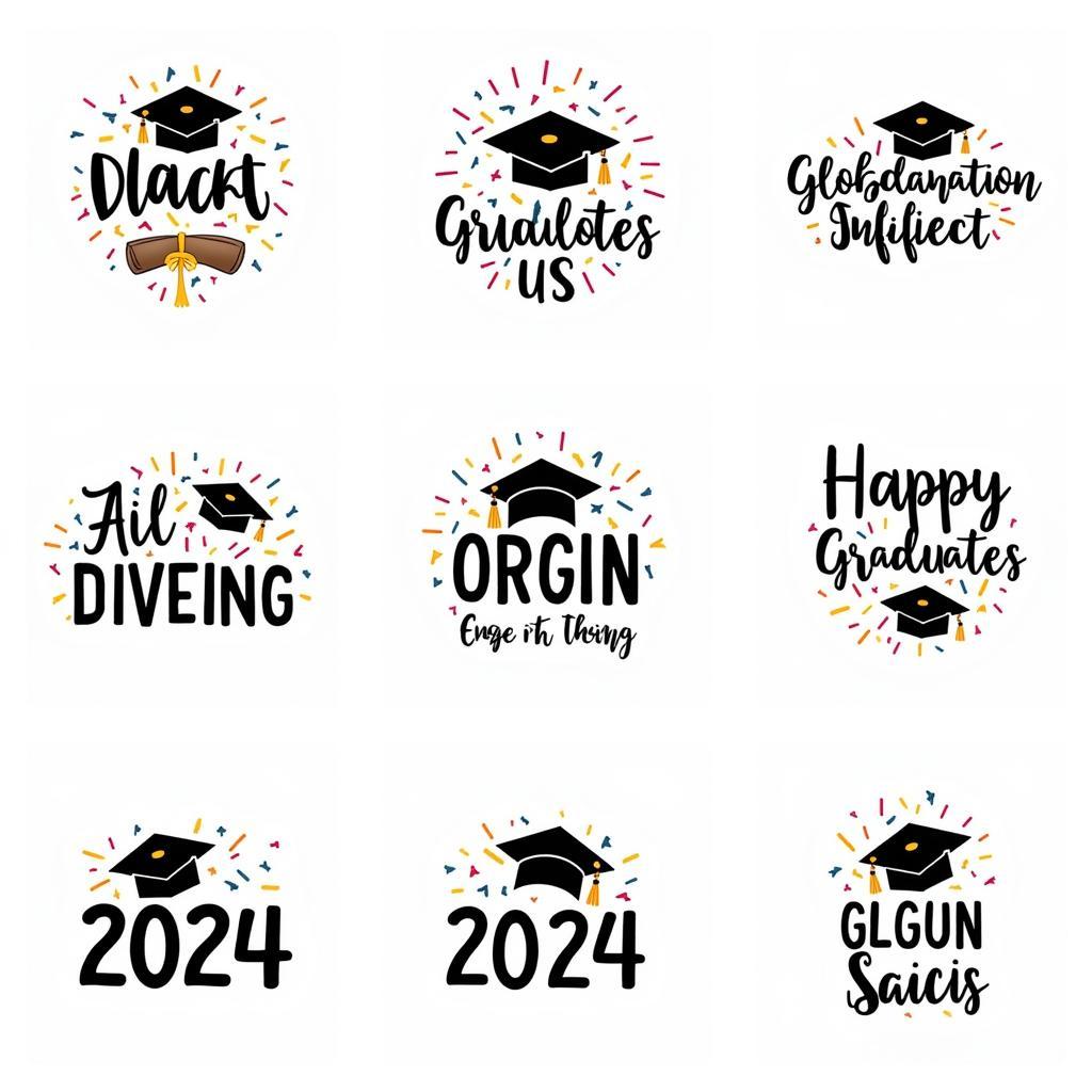 2024 Graduation SVG Design Ideas