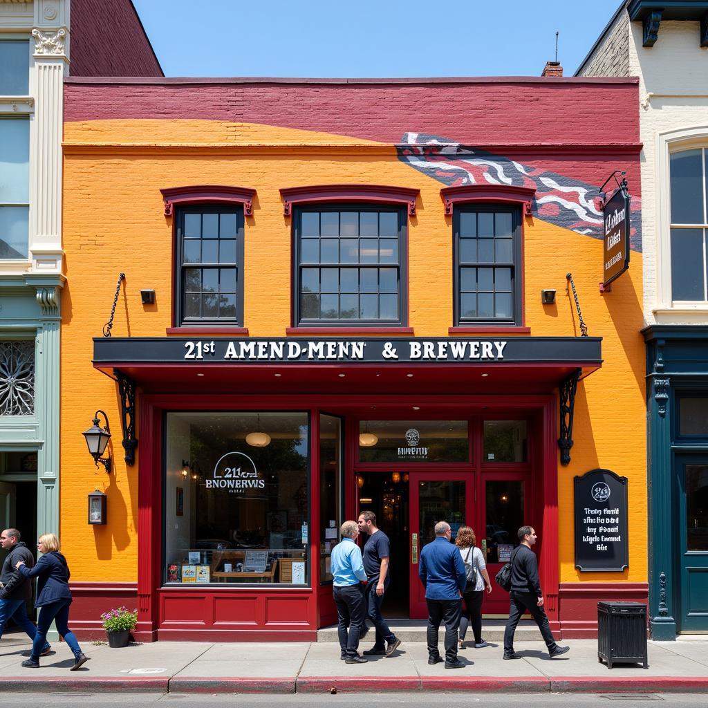 21st Amendment Brewery in San Francisco