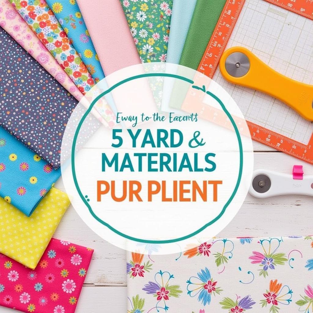 Choosing the right fabric for your 5-yard quilt