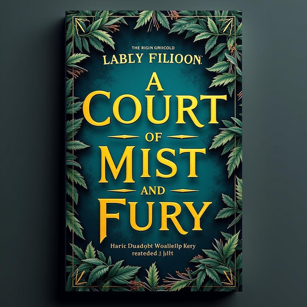 A Court of Mist and Fury book cover