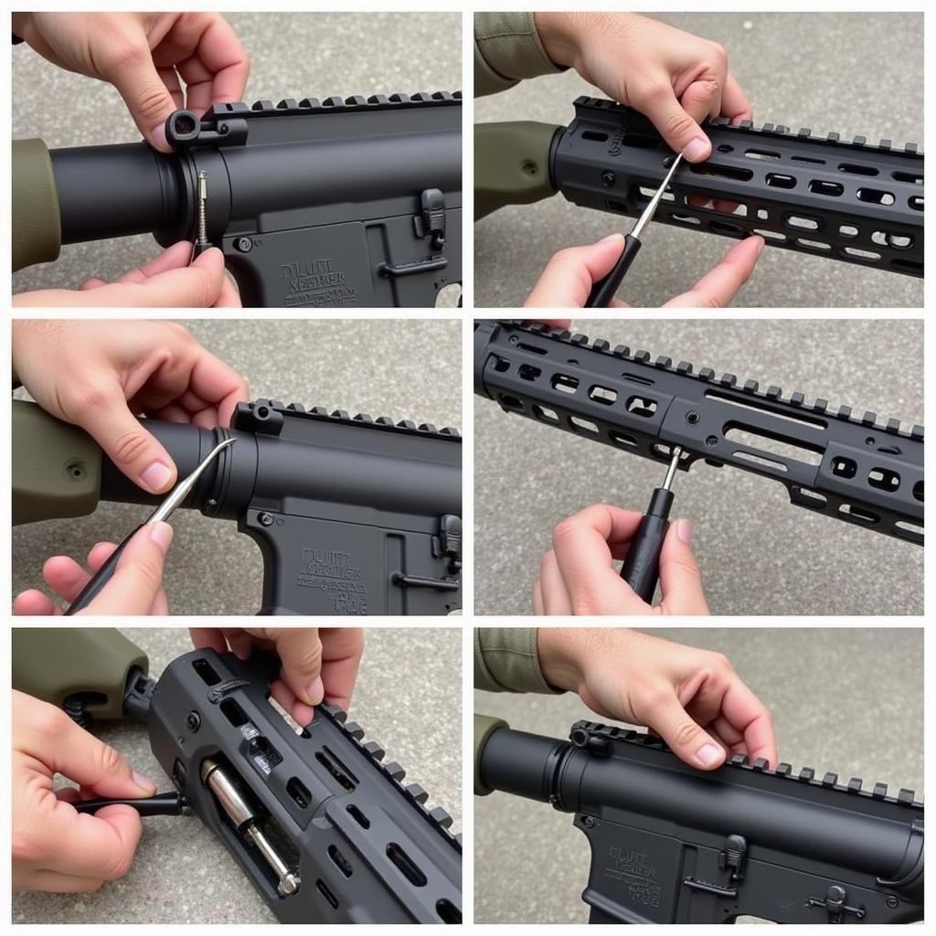 installing-an-a2-free-float-handguard