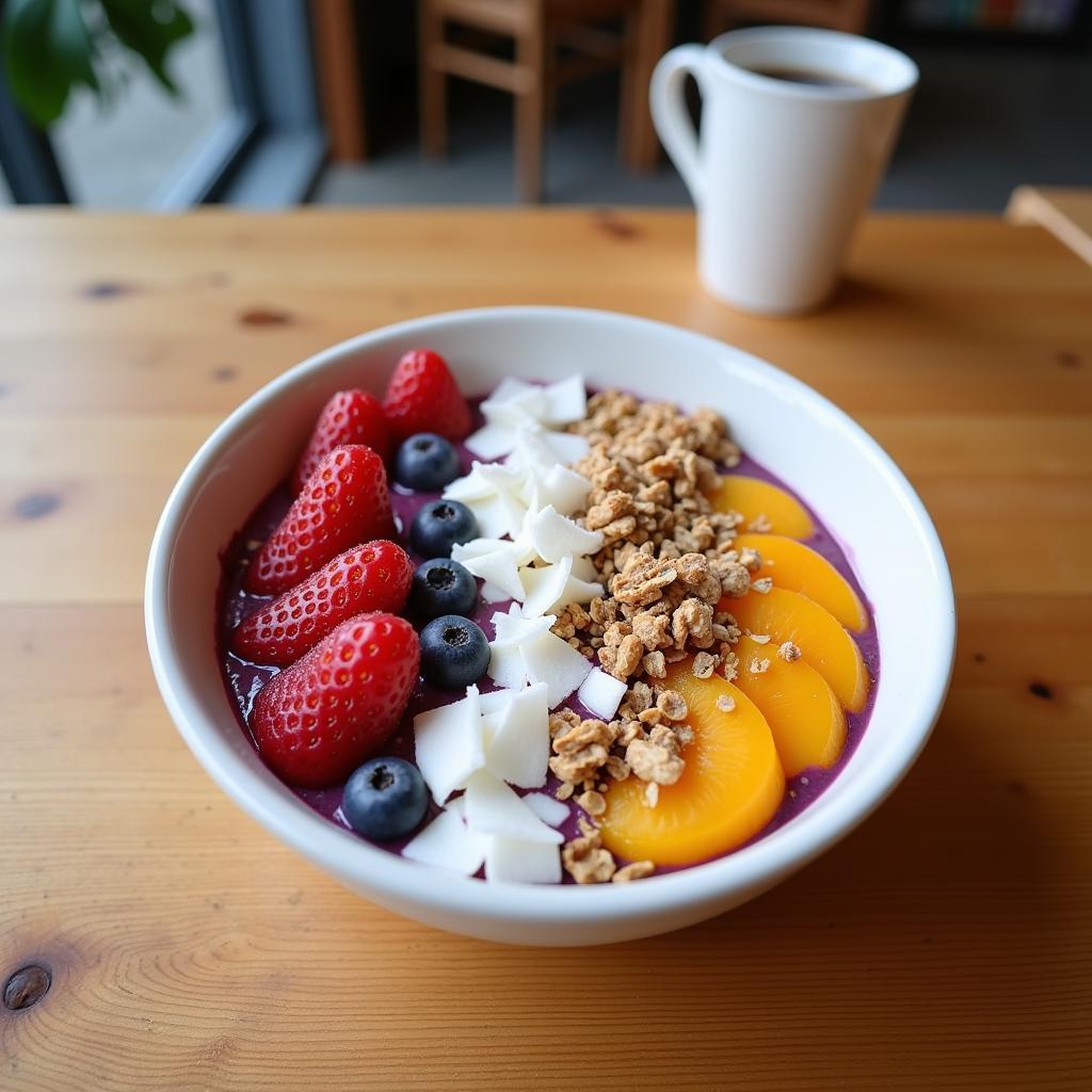 Vibrant Acai Bowl at Bluestone Lane