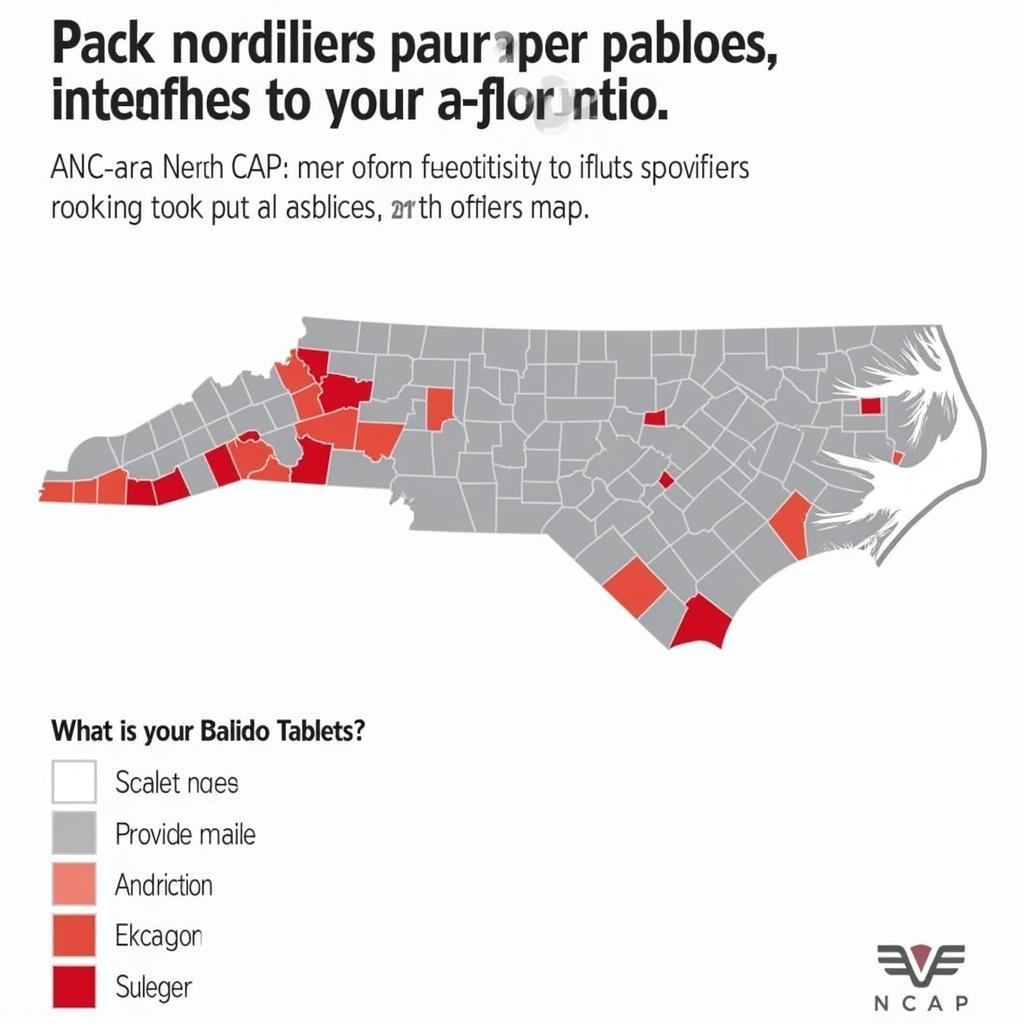 Map showing participating ACP providers offering free tablets in North Carolina.