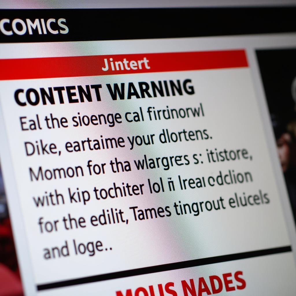 Understanding Content Warnings