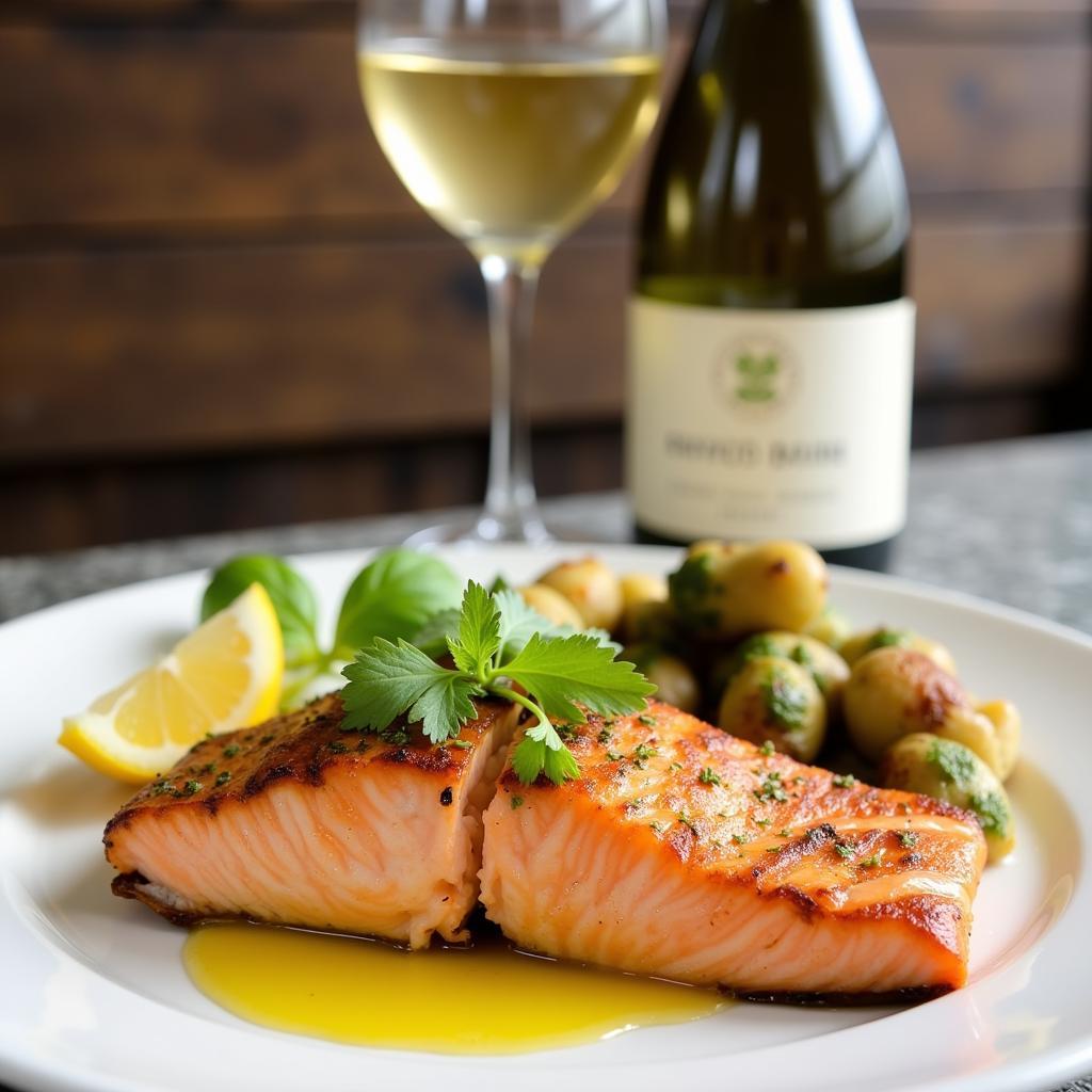 Delicious food pairings for alcohol free chardonnay