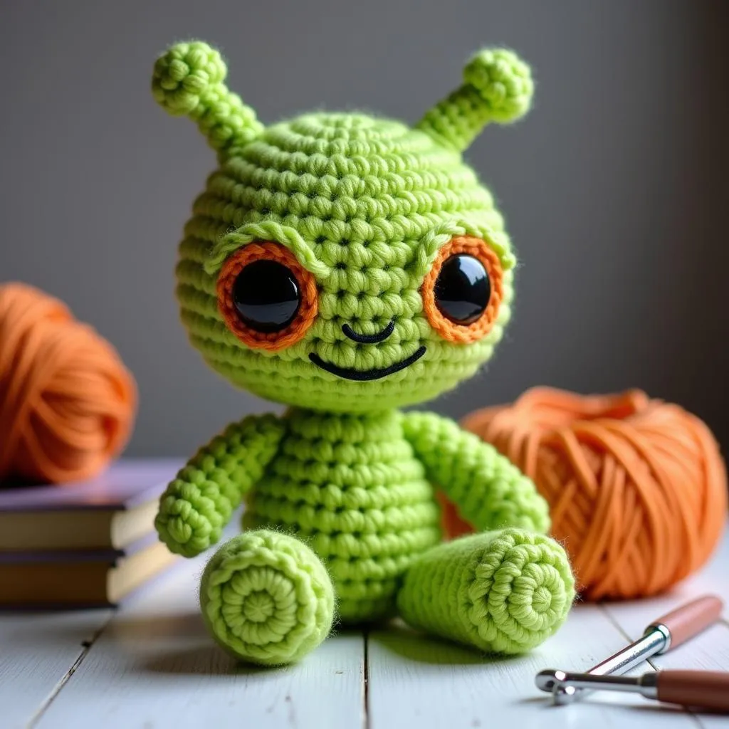 Alien Crochet Pattern Example 1