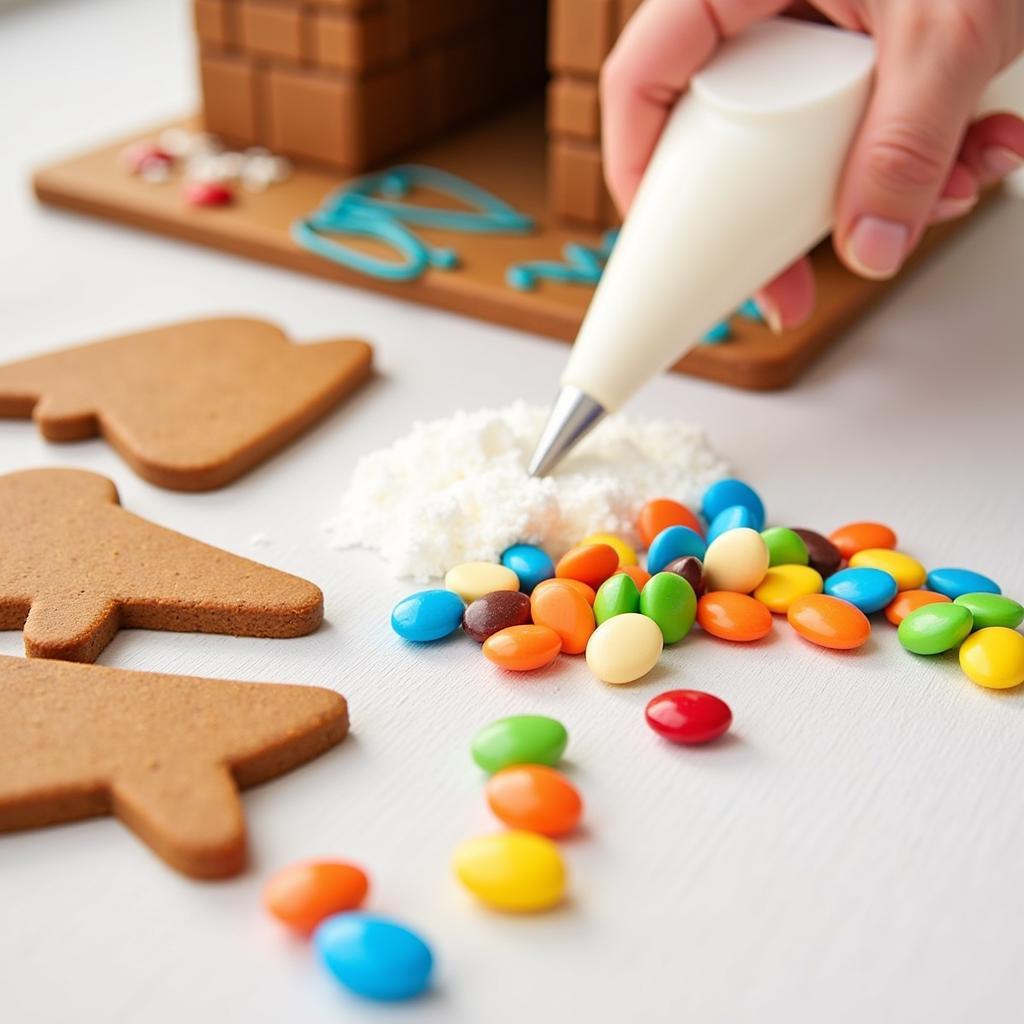 Allergy Free Gingerbread House Kit Ingredients