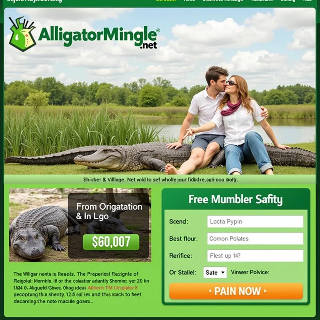 Free Alligator Dating Website - AlligatorMingle.net