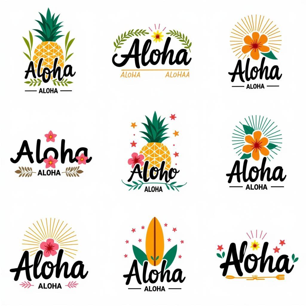 Aloha SVG Examples