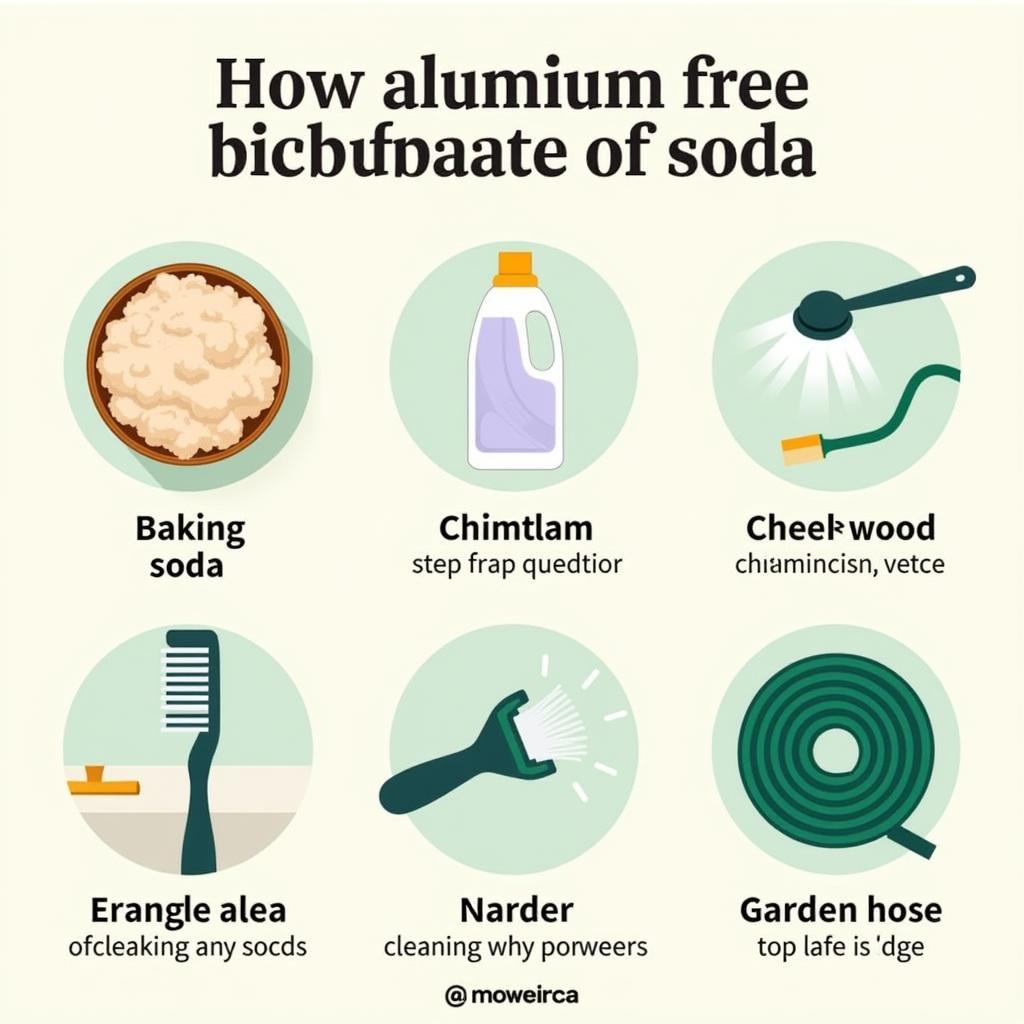 Uses of aluminium free bicarbonate of soda