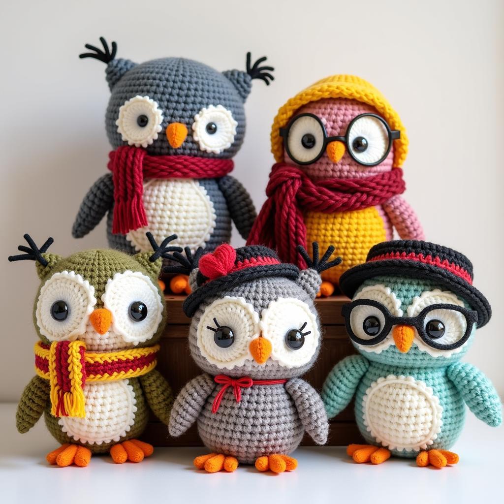 Amigurumi Owl Variations