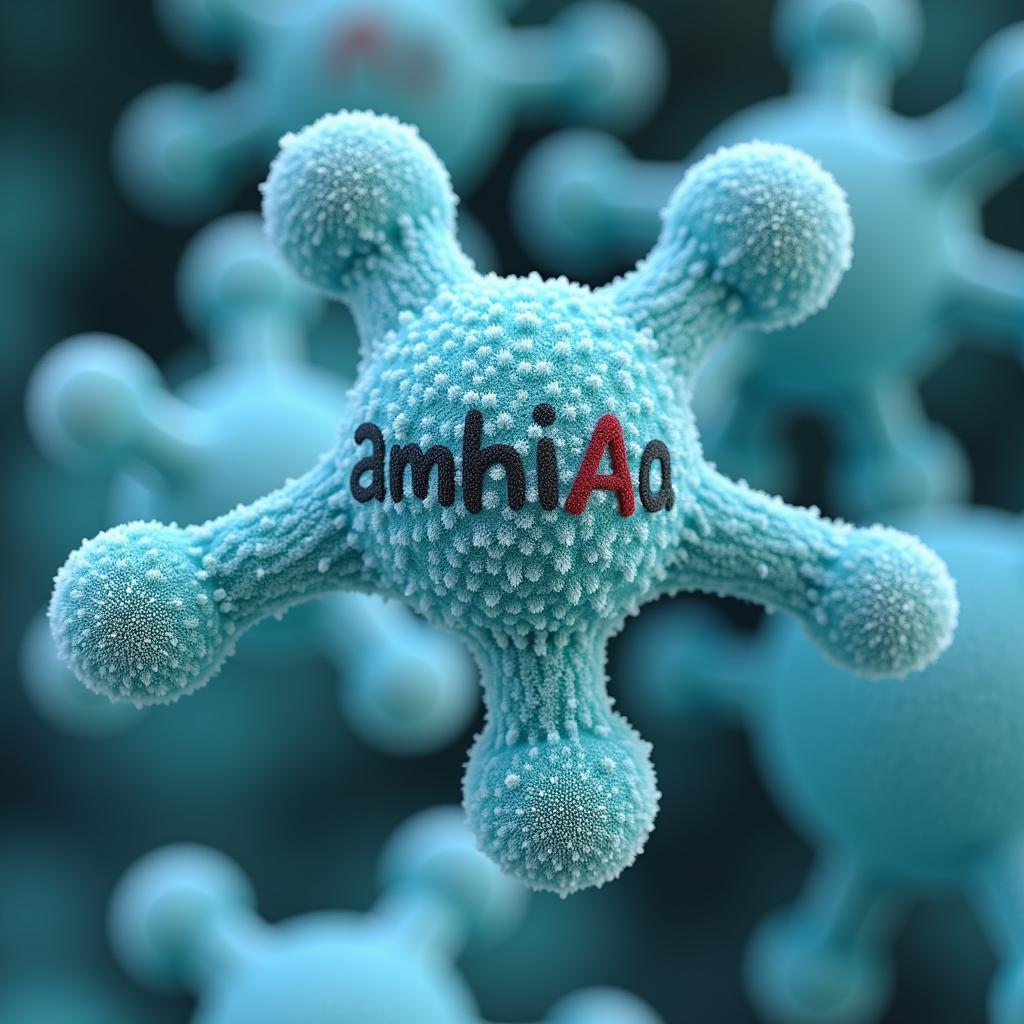 Ammonia molecule structure