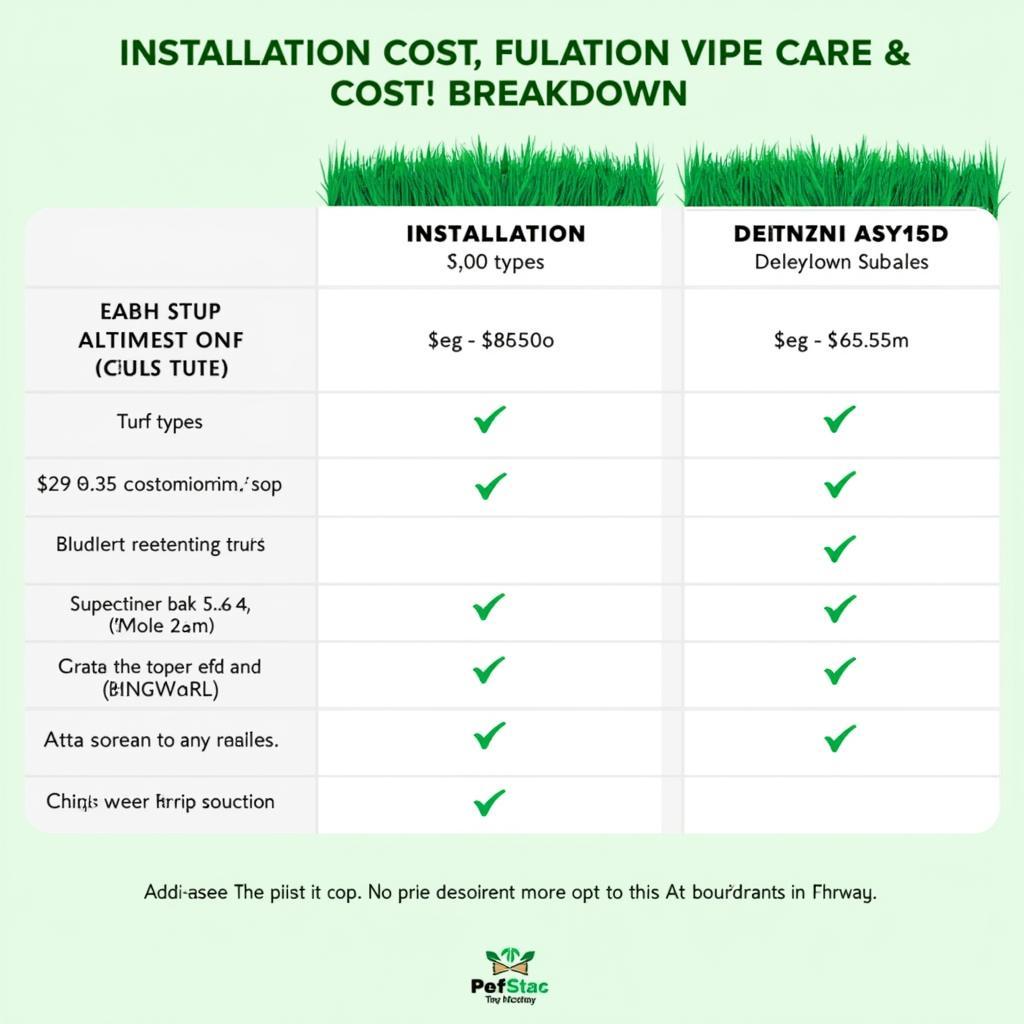 Comparing Artificial Turf Costs