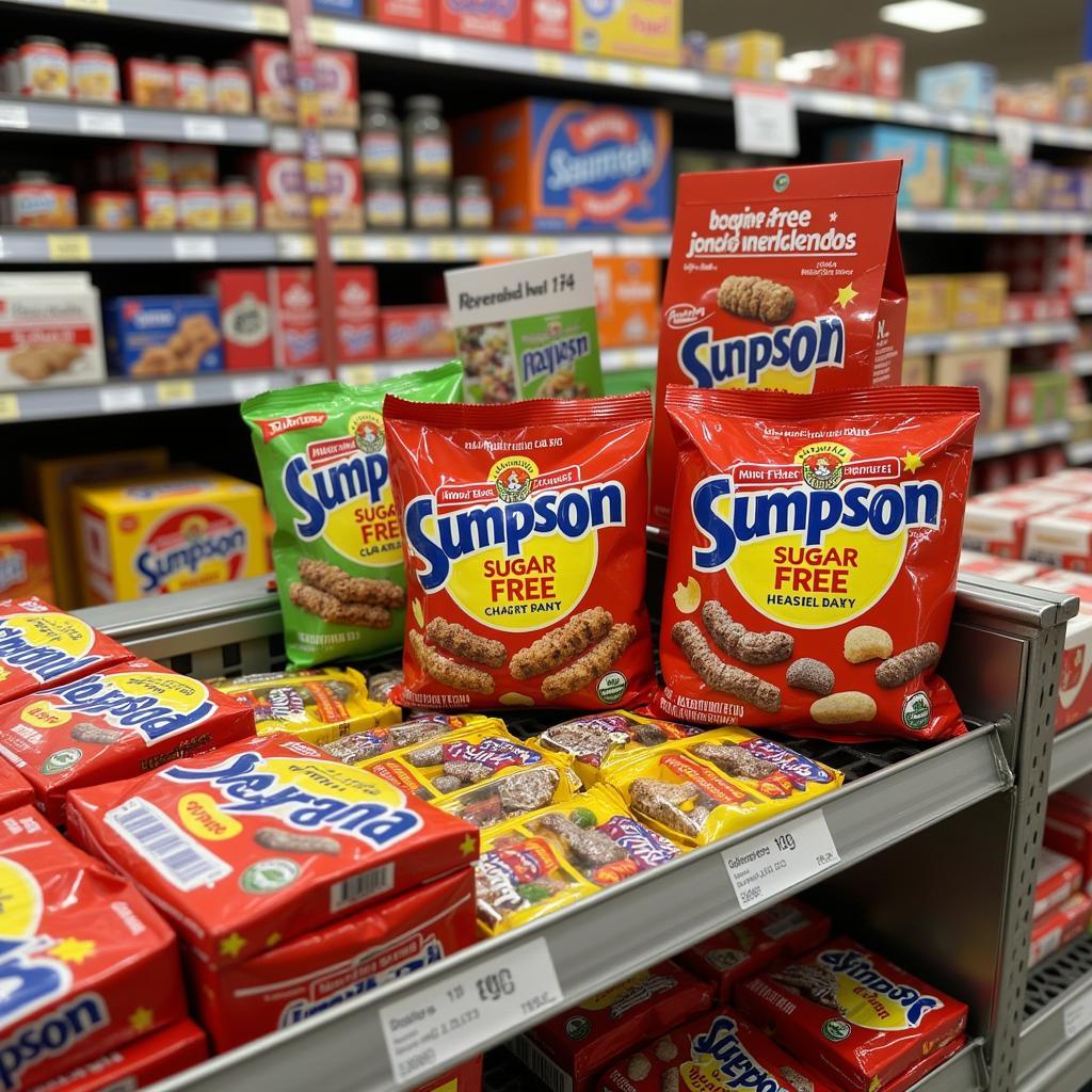 Atkinson Sugar Free Candy Display in a Store