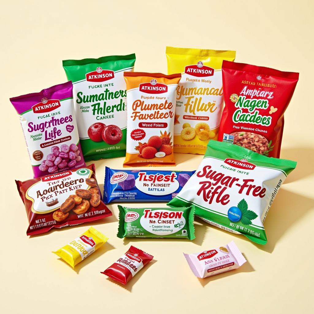 Assortment of Atkinson Sugar Free Candy