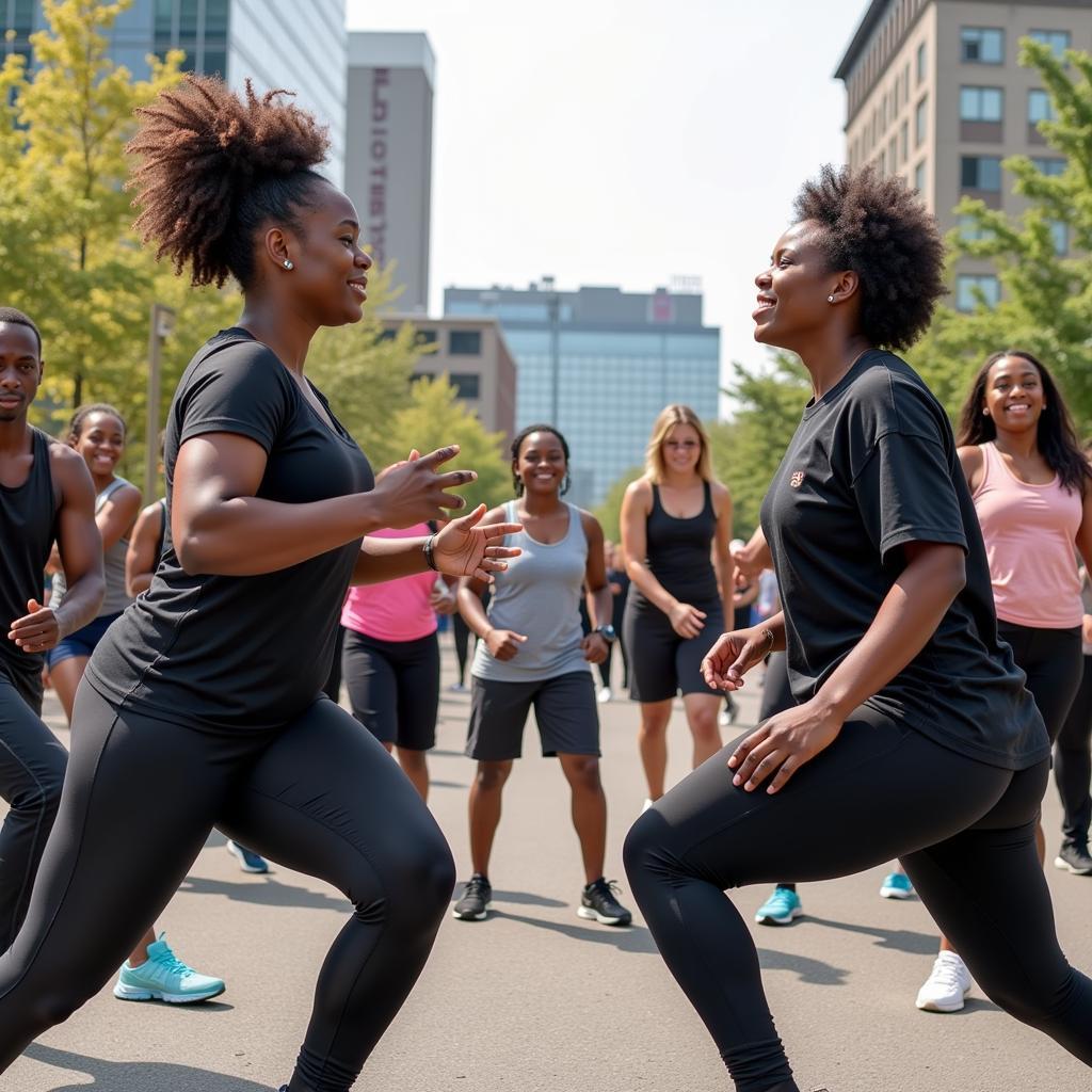 Group Fitness on the Atlanta BeltLine