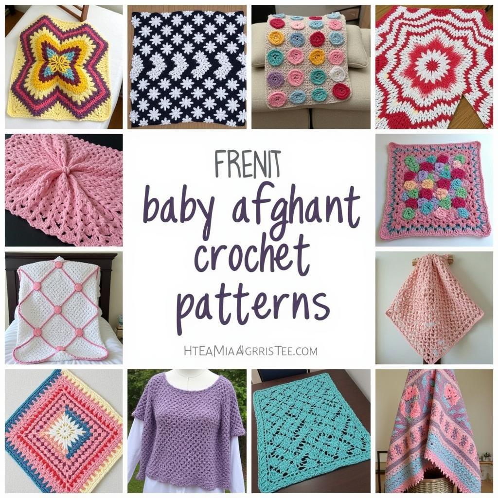 Variety of Free Baby Afghan Crochet Patterns