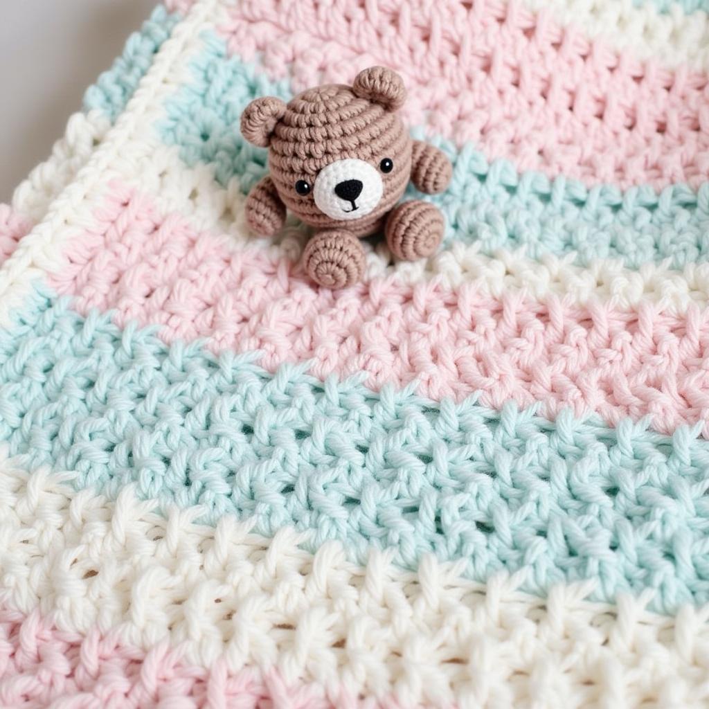 Free Crochet Baby Blanket Pattern