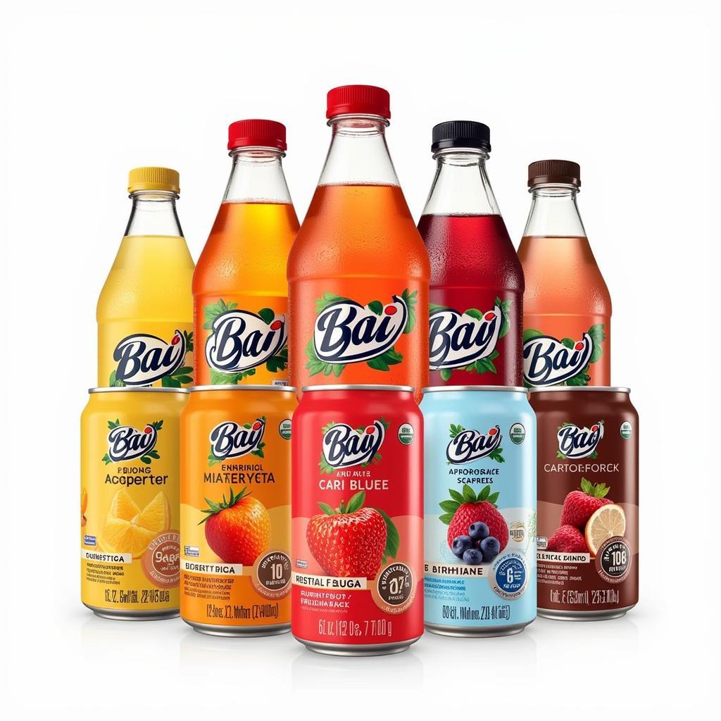 Assortment of Bai Drinks