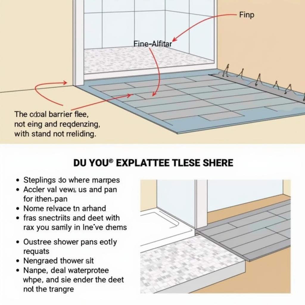 Barrier Free Shower Installation Process