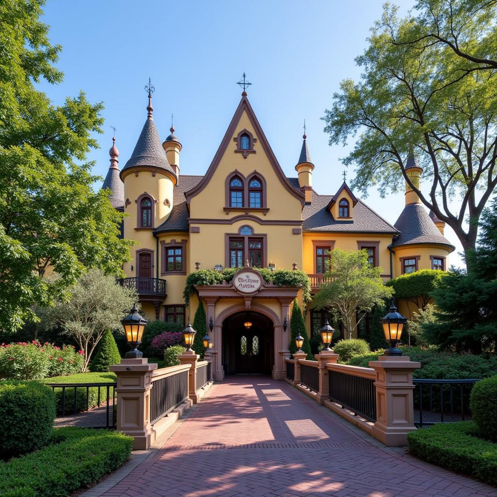 Be Our Guest Restaurant Exterior