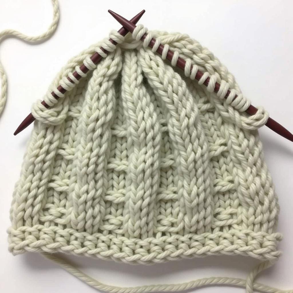 Beginner Brioche Hat Pattern