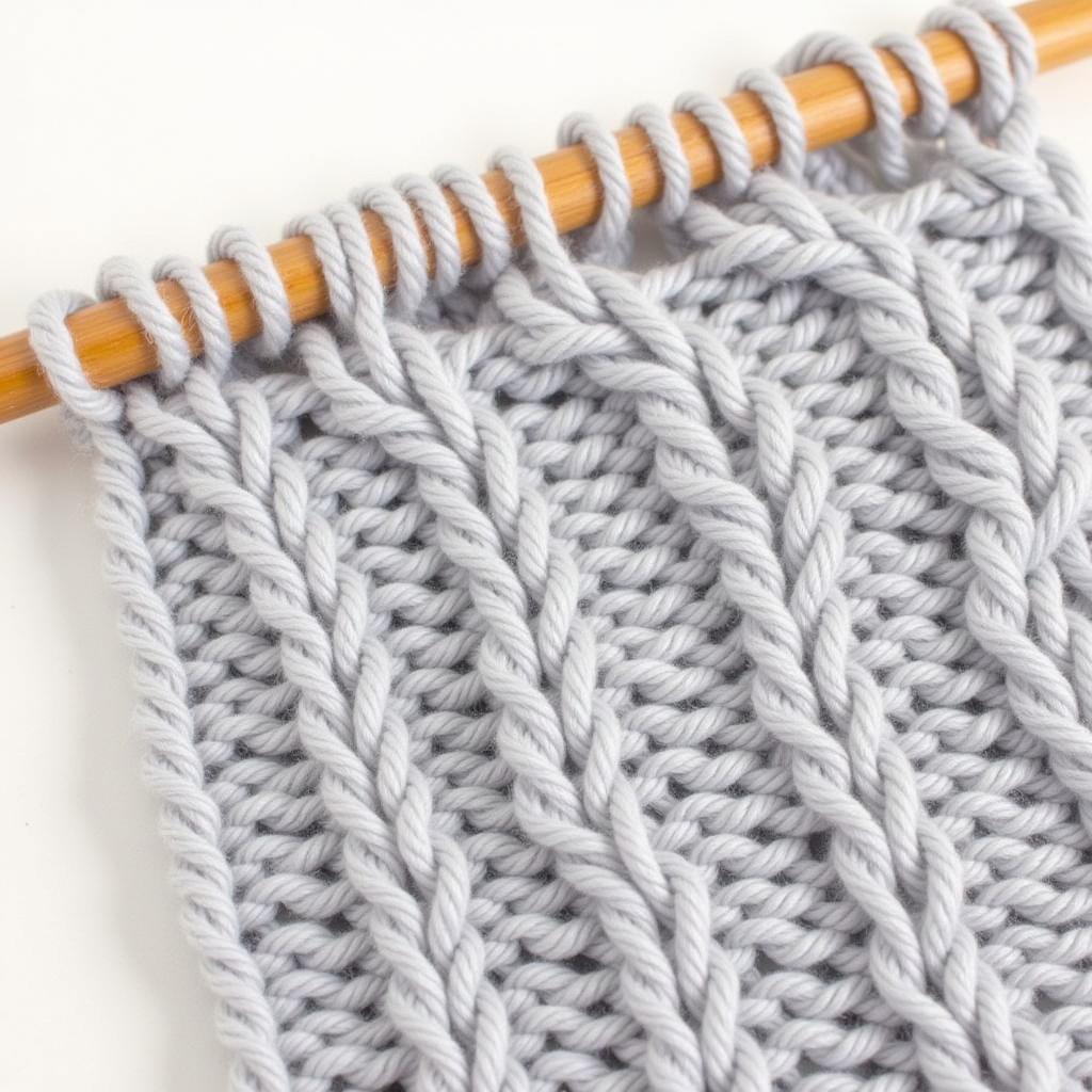 Beginner-friendly Cable Knit Scarf Pattern