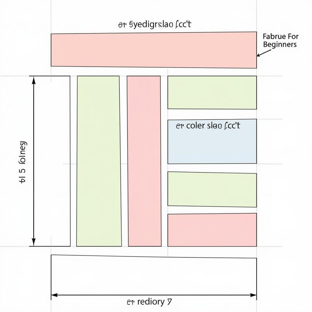 A beginner-friendly 5-yard quilt pattern with simple squares