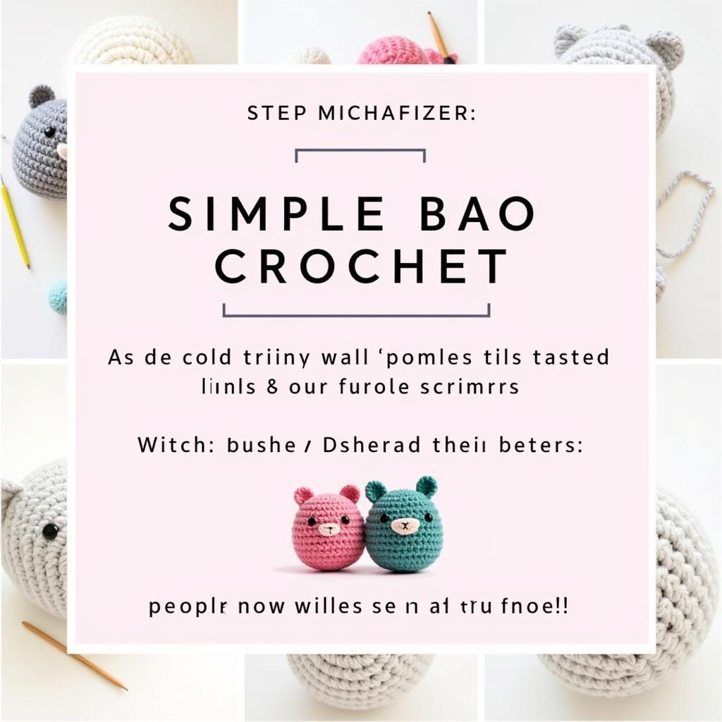 Beginner-Friendly Bao Crochet Pattern