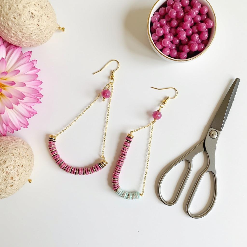 Easy Beaded Earring Pattern for Beginners