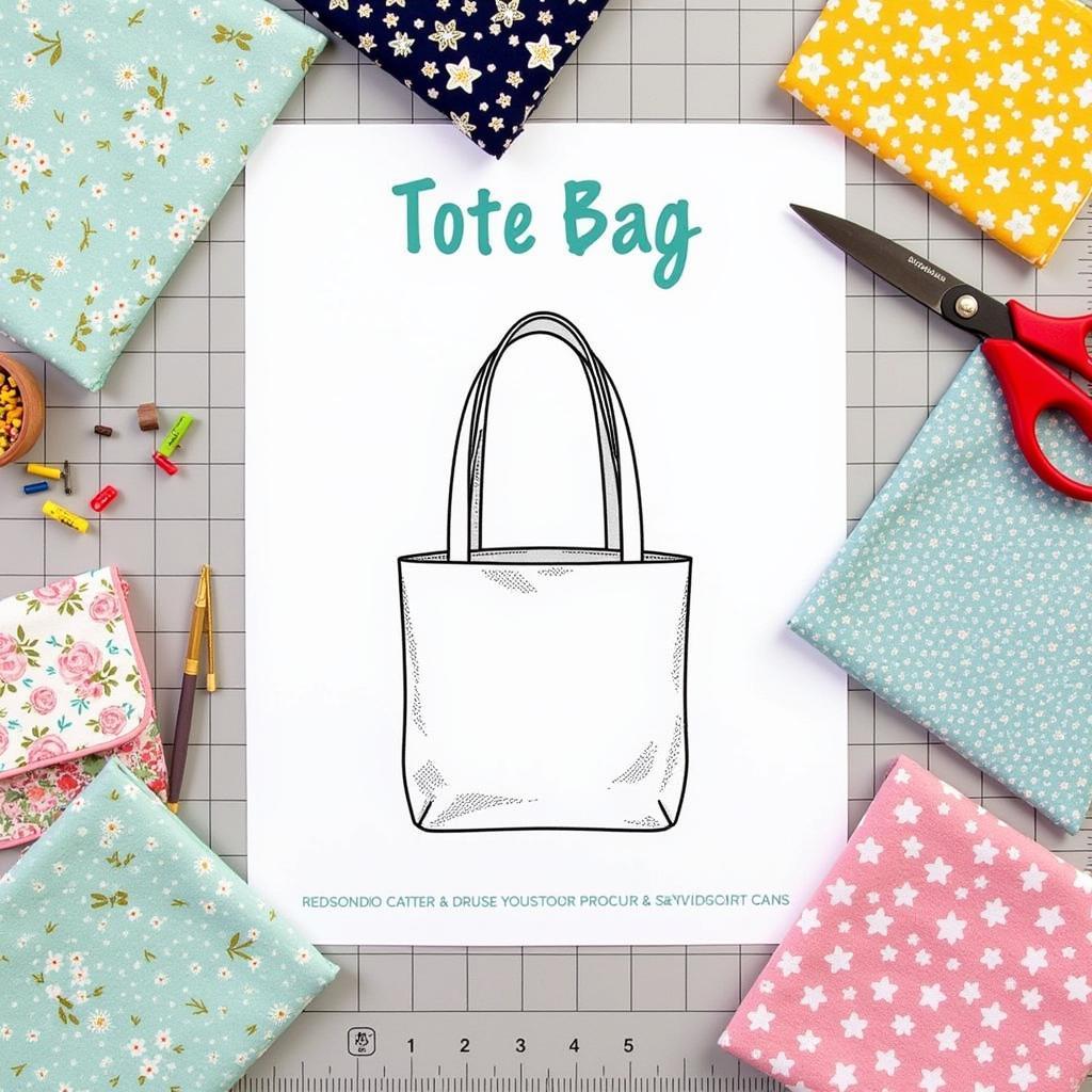 Beginner-Friendly Free Sewing Pattern: Tote Bag