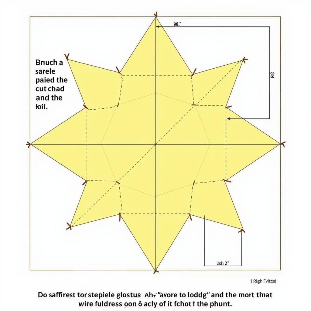 Beginner-Friendly Free Starburst Quilt Pattern