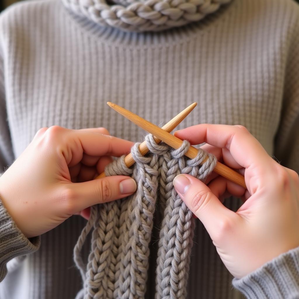 Beginner-friendly knitting patterns for ladies sweaters