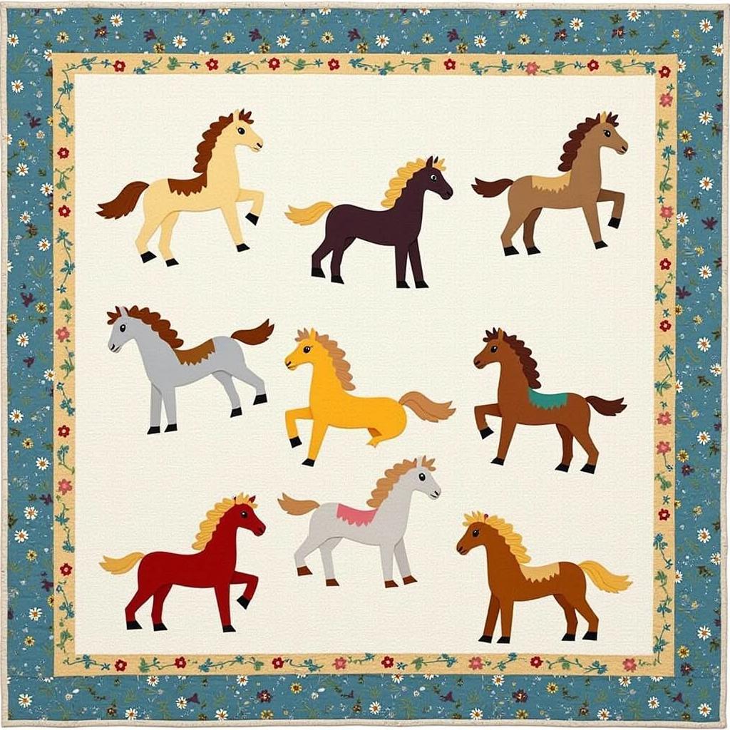 Beginner-Friendly Horse Quilt