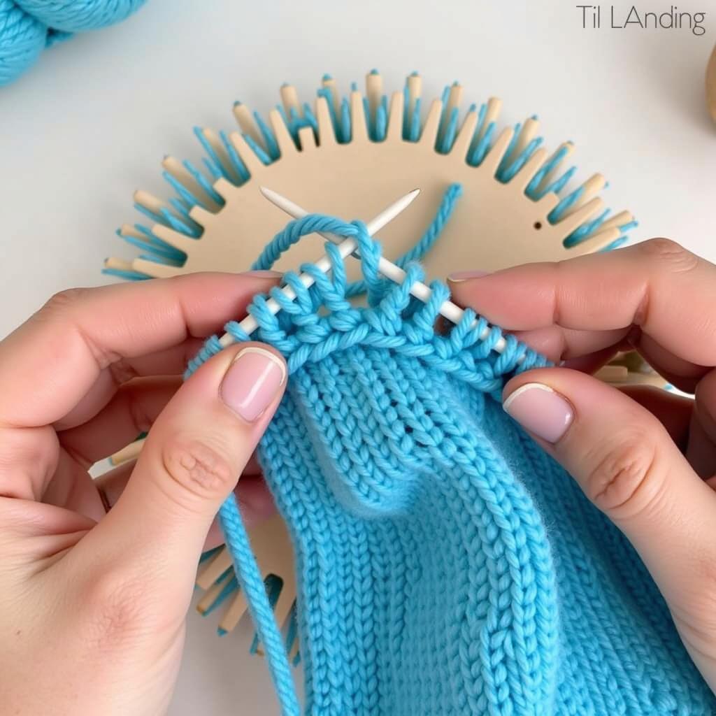 Easy Loom Knit Scarf Pattern