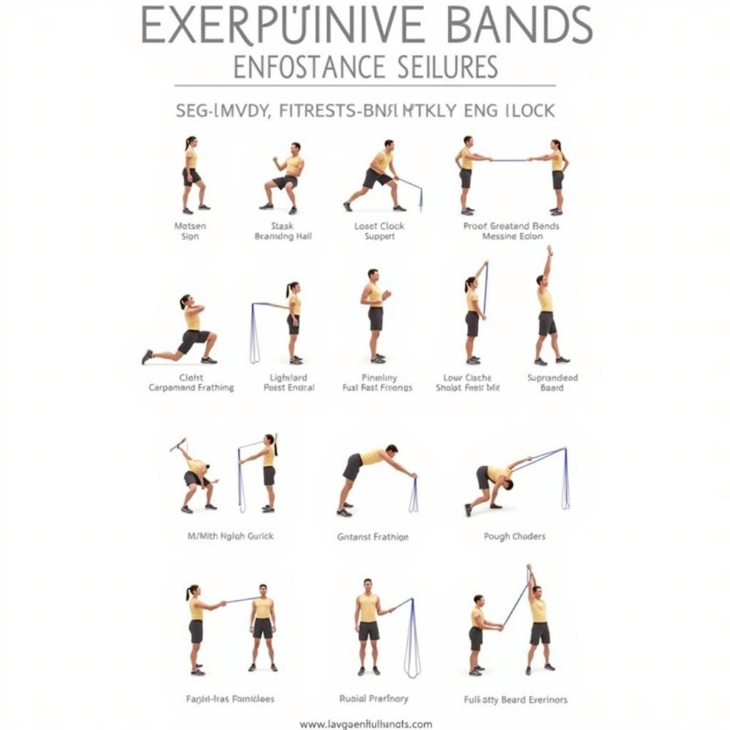 Beginner Resistance Band Exercises Chart