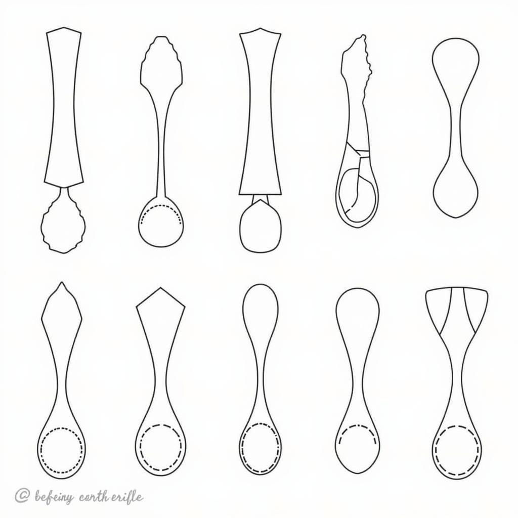 Beginner Spoon Carving Templates