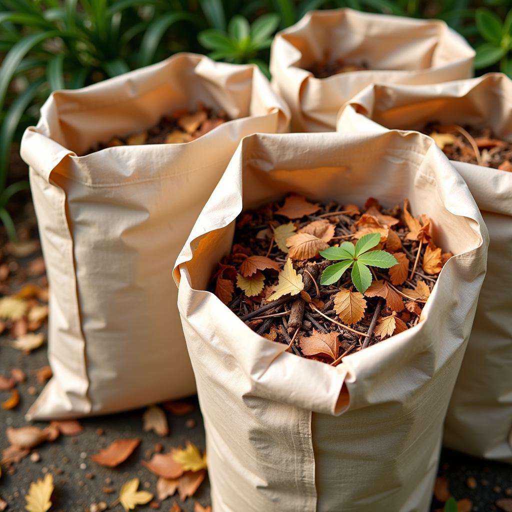 Biodegradable Paper Yard Waste Bags