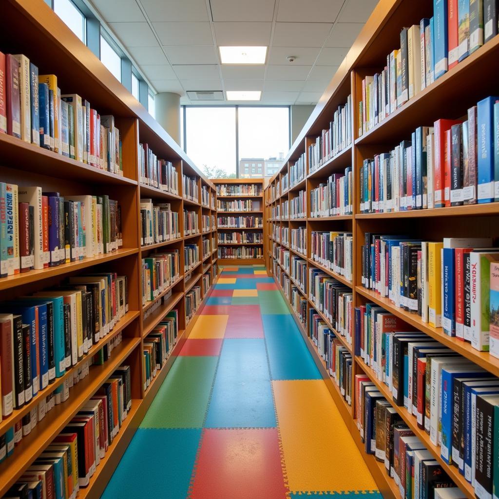 Diverse collection at the Blue Ridge Summit Free Library