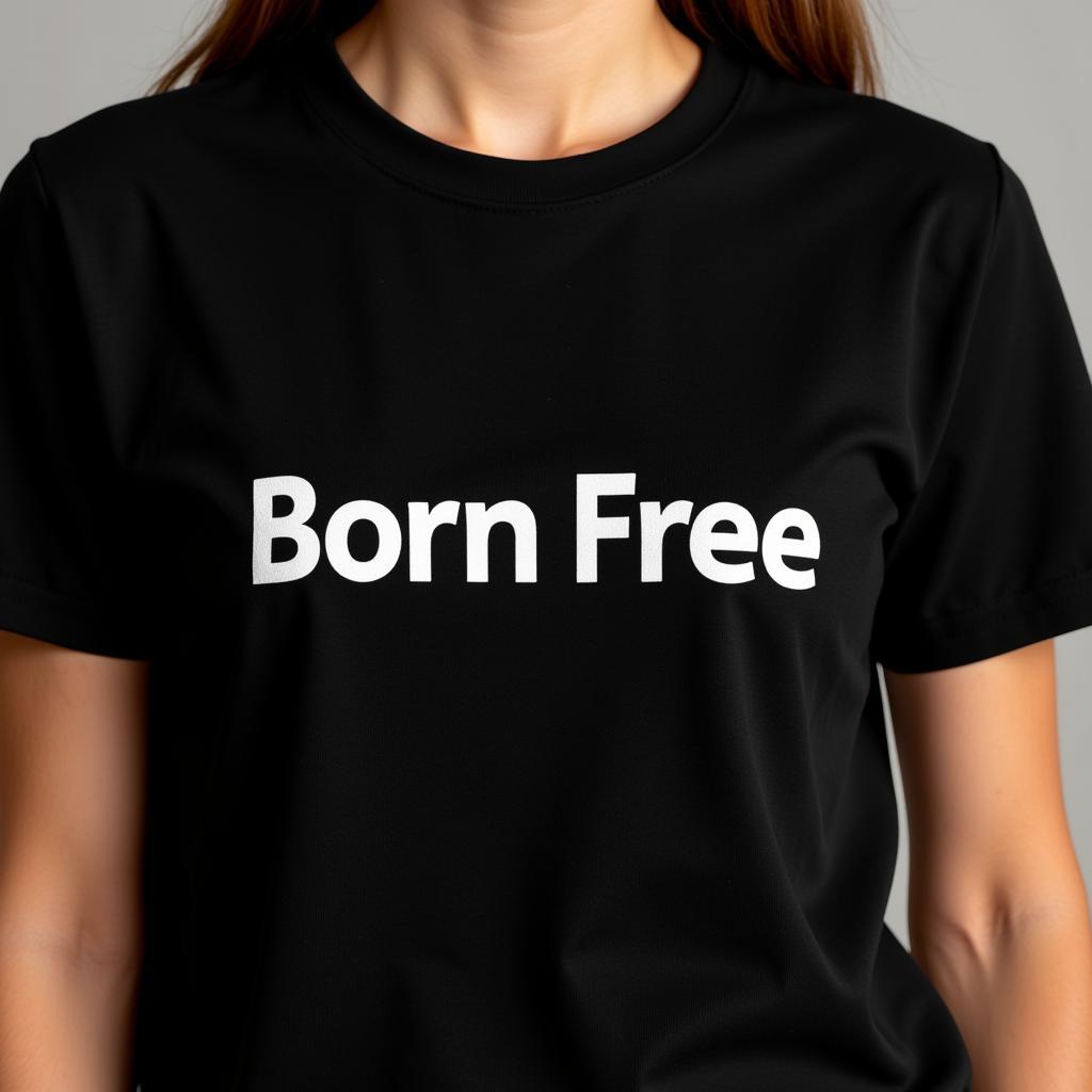 Born Free Shirt Design