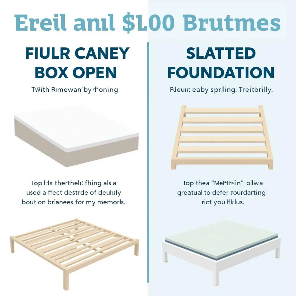 Choosing a Mattress Foundation: Box Spring vs. Foundation