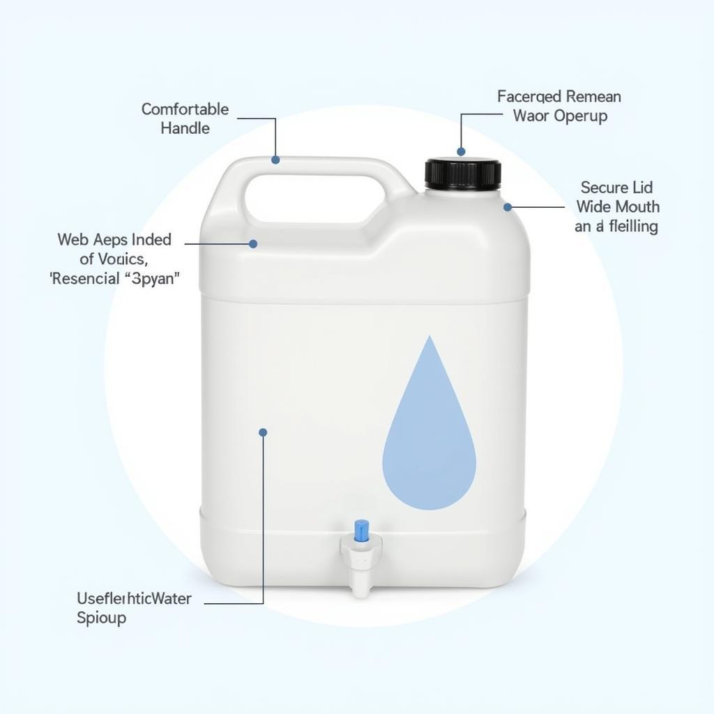 Key Features of a BPA Free 3-Gallon Water Jug