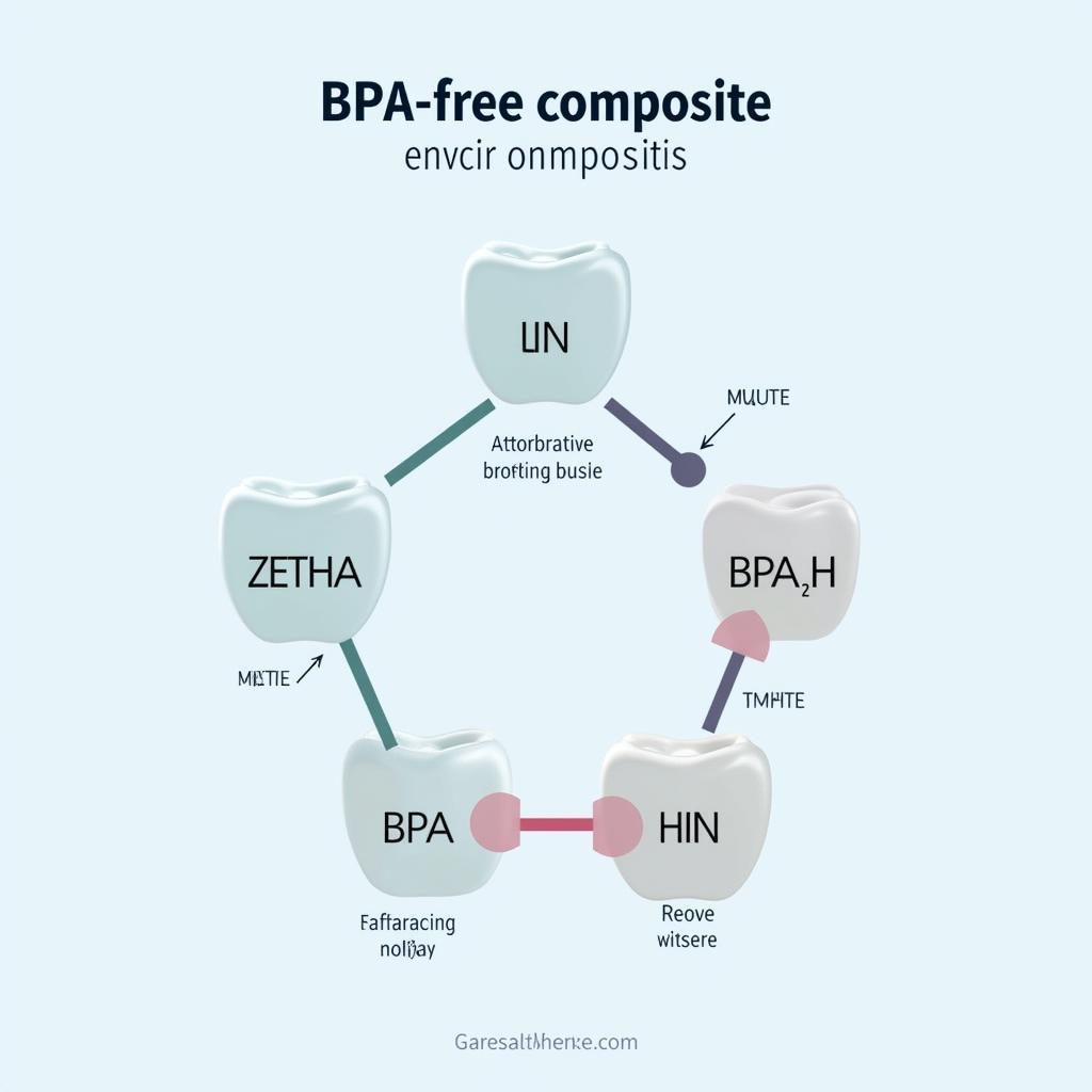 BPA-Free Dental Composite Molecular Structure