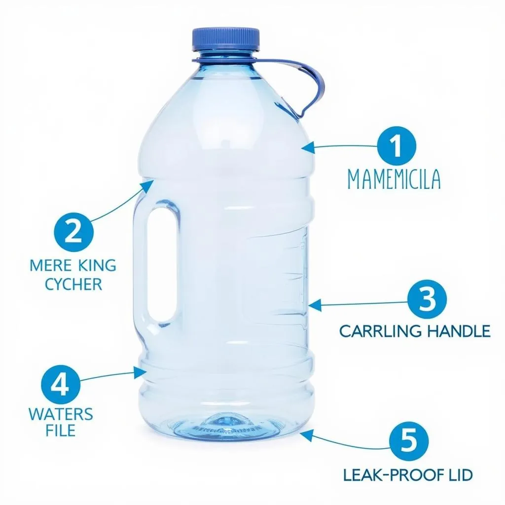 Features of BPA-Free Gallon Water Bottles