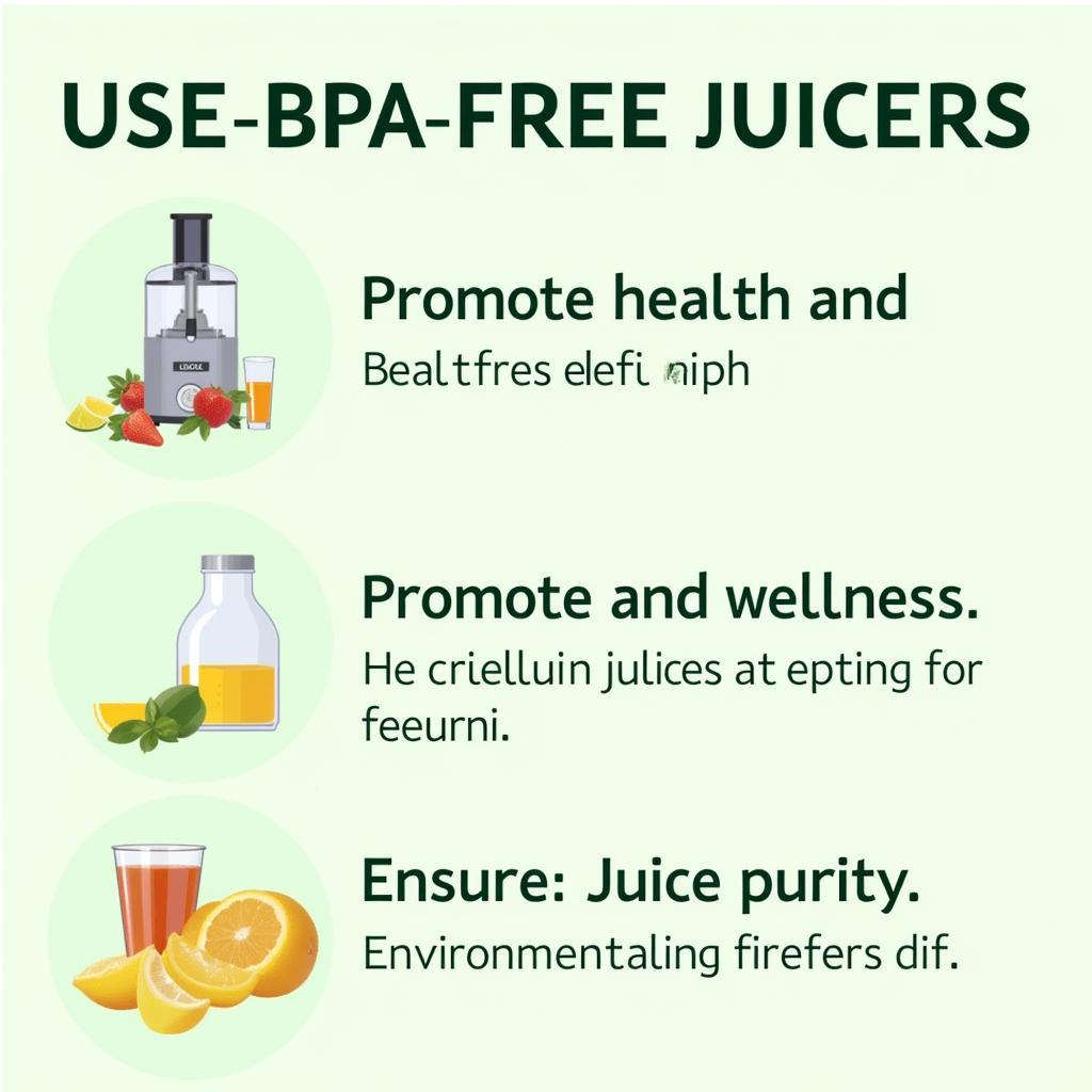 Benefits of BPA-Free Juicers