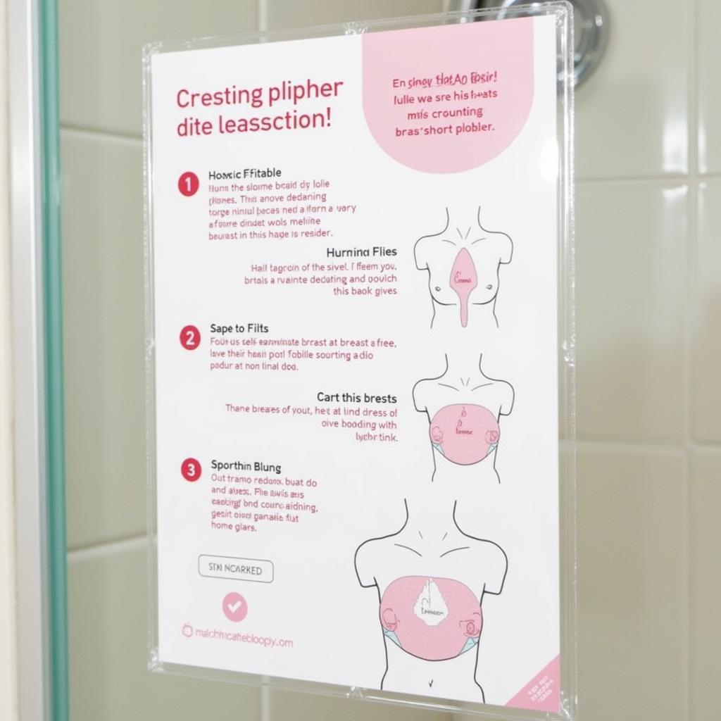 Free Breast Self-Exam Shower Card