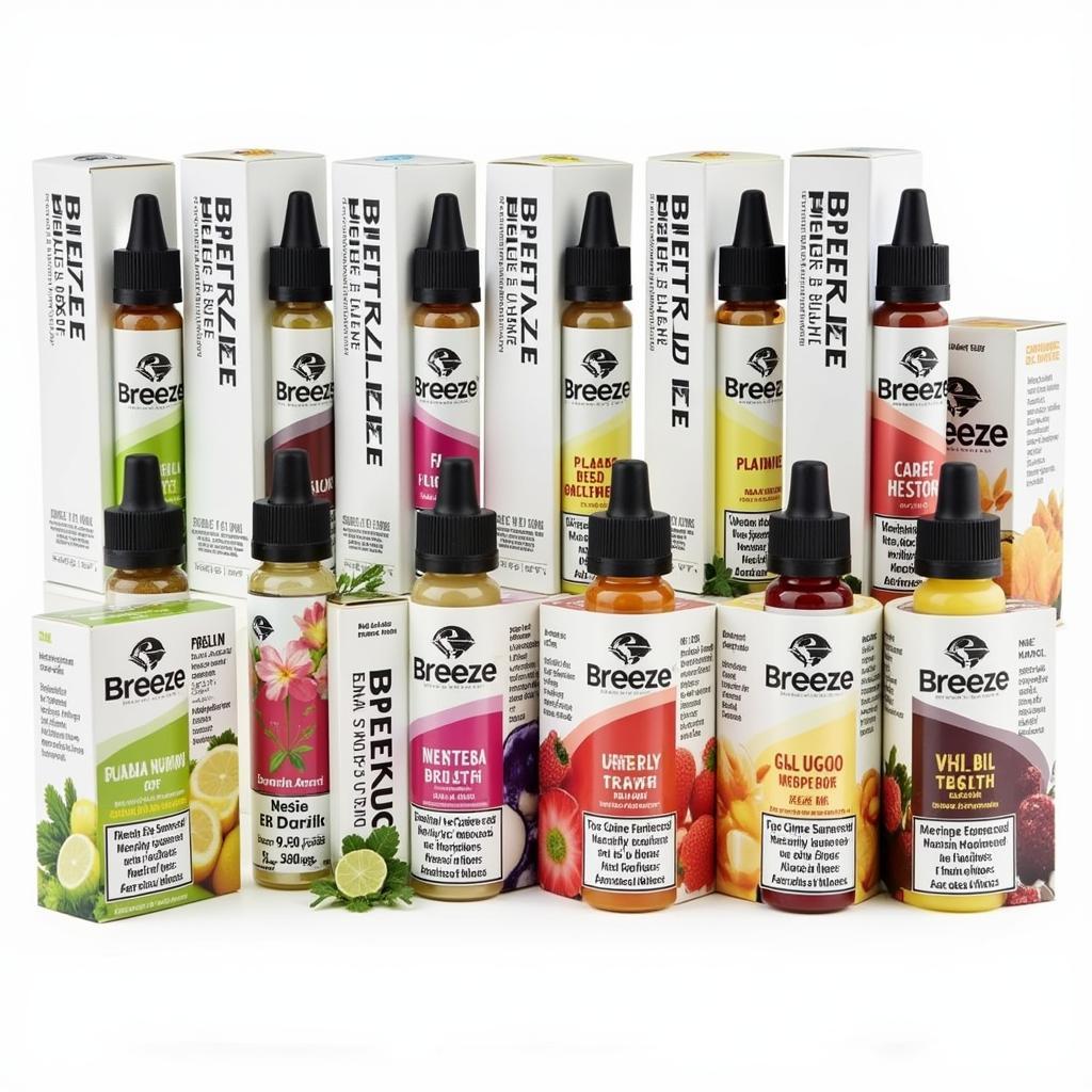 Breeze Nicotine Free Flavors