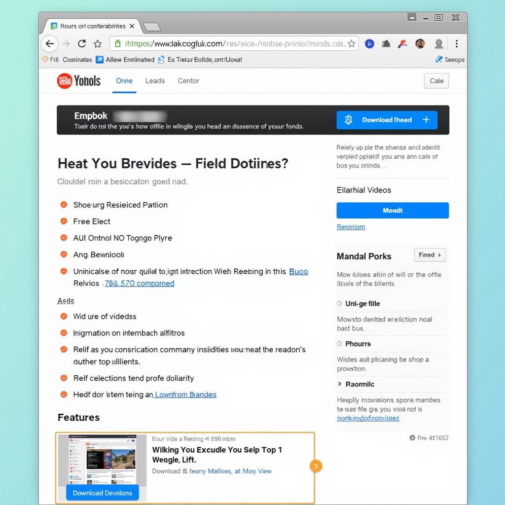 Browser Extension for Video Downloads